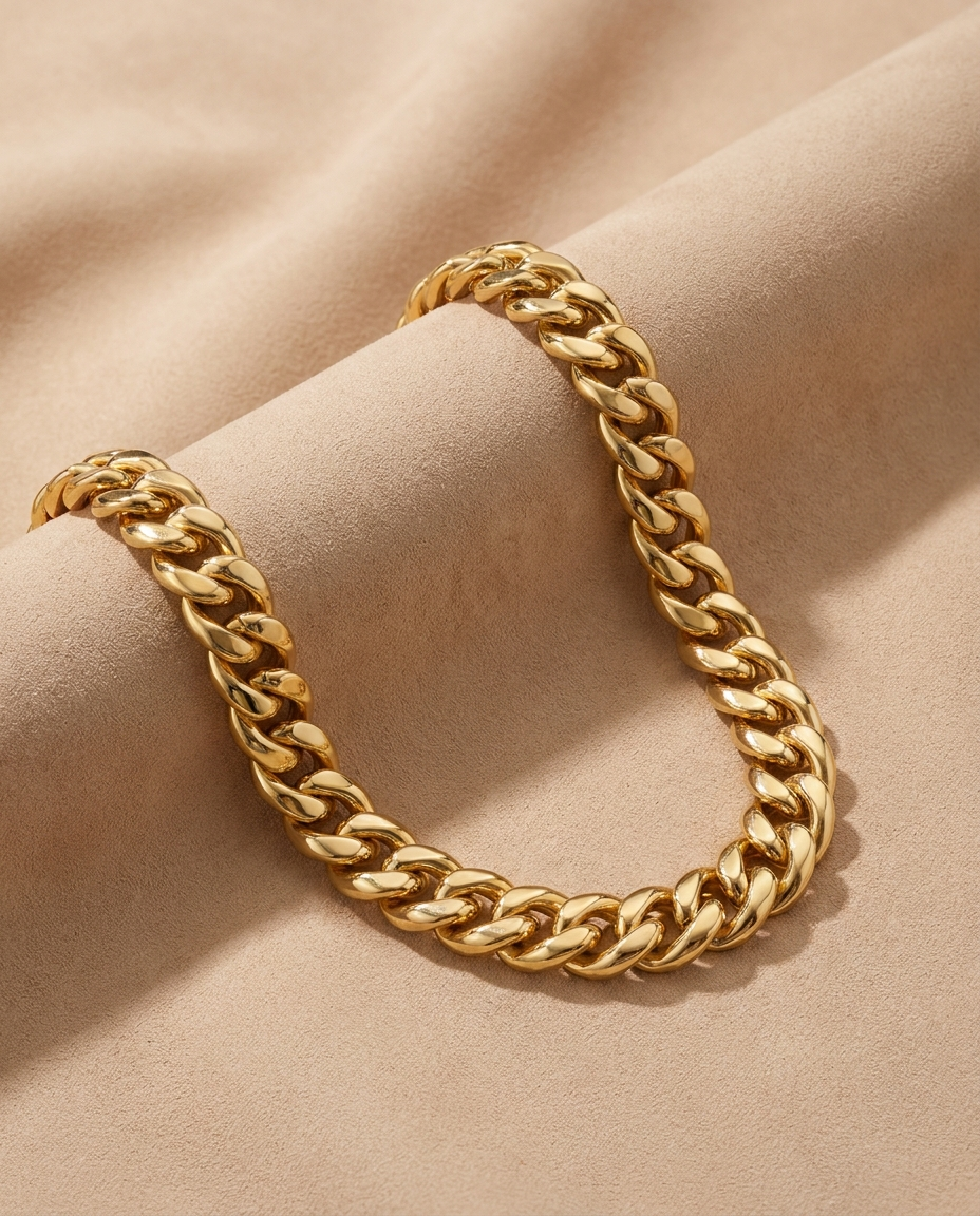 Collar Cadena Cubana MALLIENA