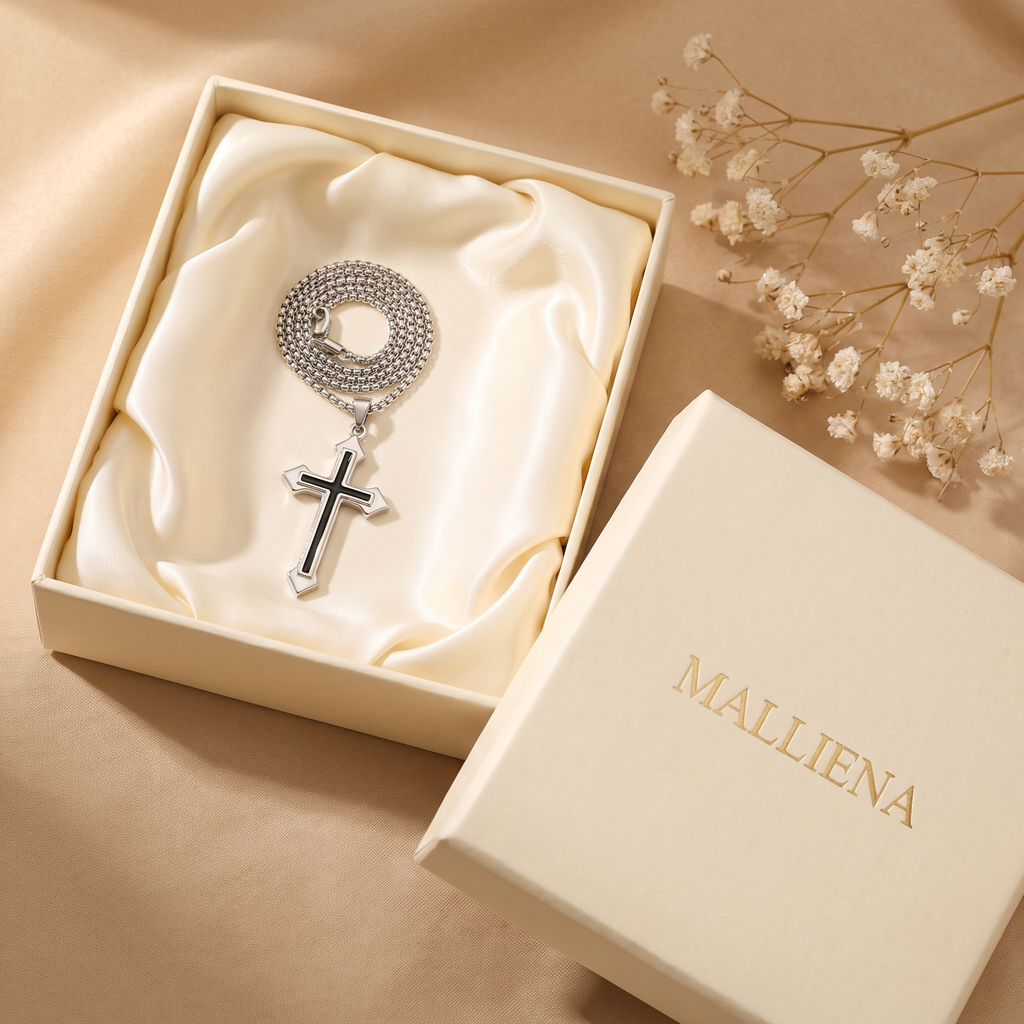 Collar Cruz Eterna - MALLIENA