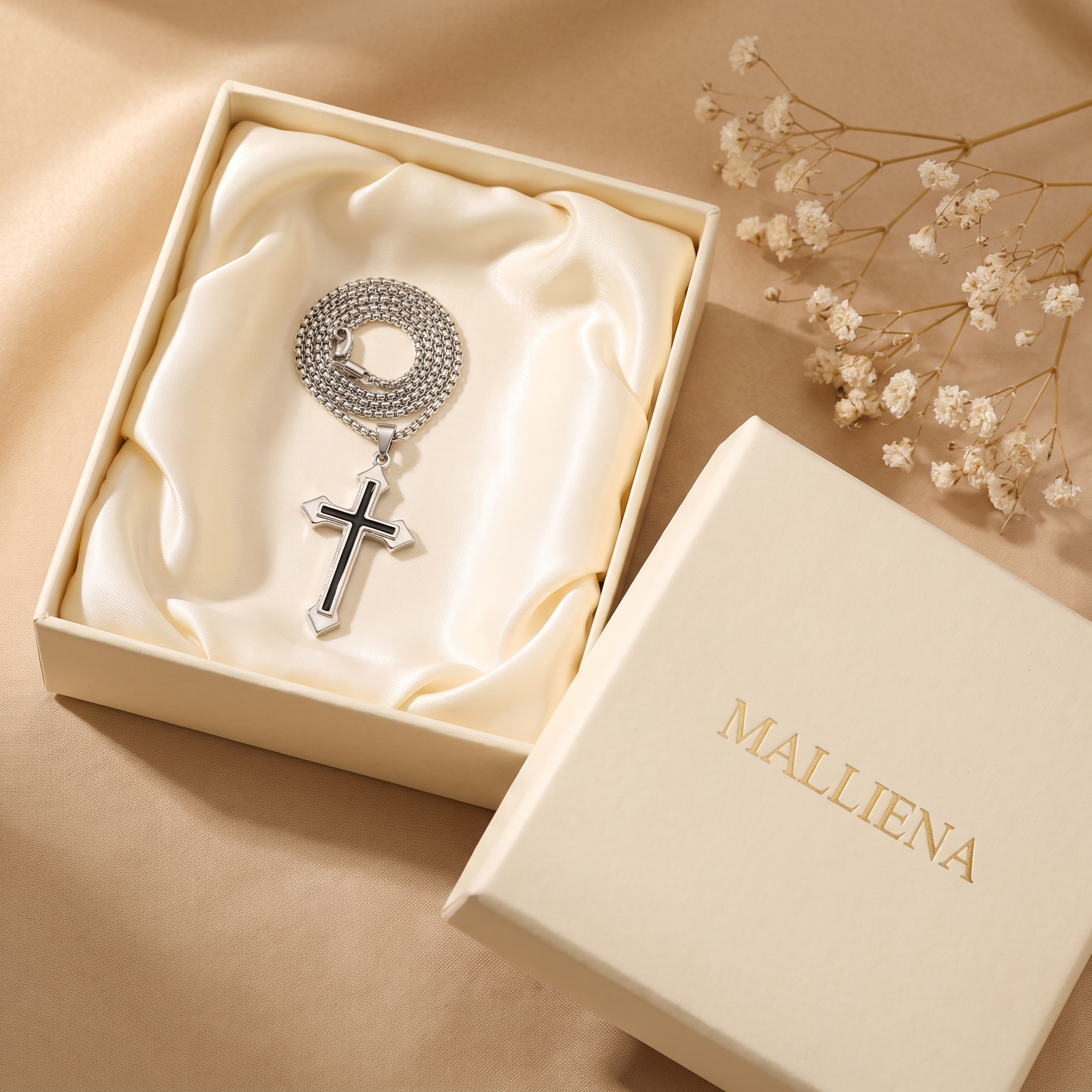 Collar Cruz Eterna - MALLIENA