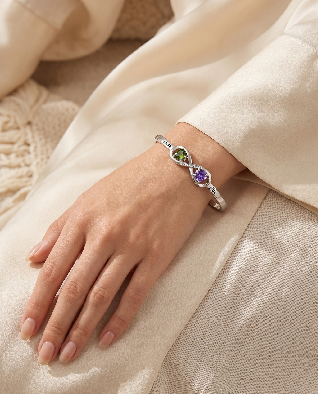 Pulsera Infinito Personalizada - MALLIENA
