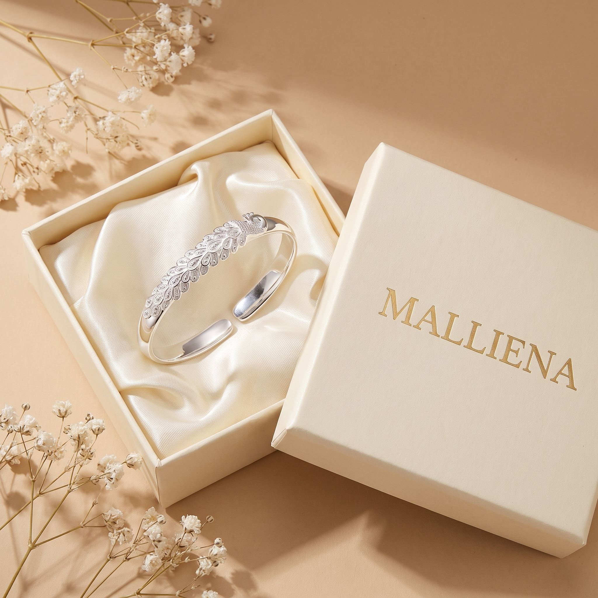 Brazalete Pavo Real - MALLIENA