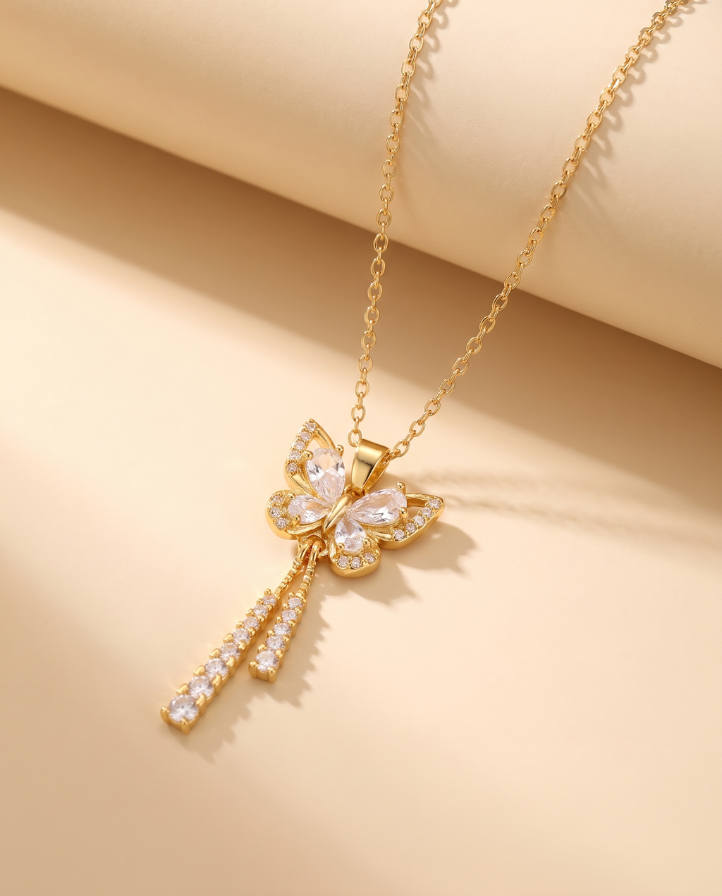 Collar Lariat Mariposa - MALLIENA