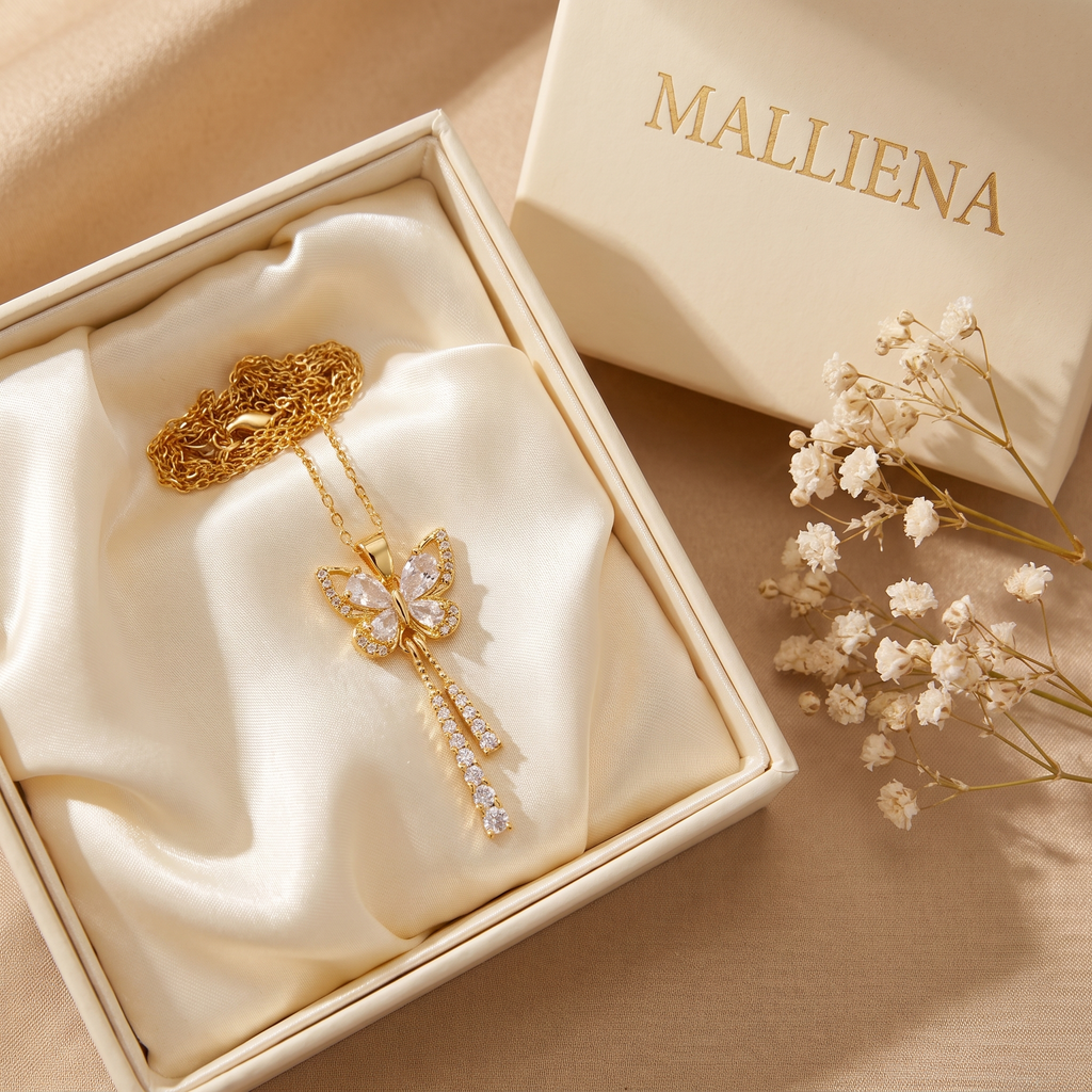 Collar Lariat Mariposa - MALLIENA