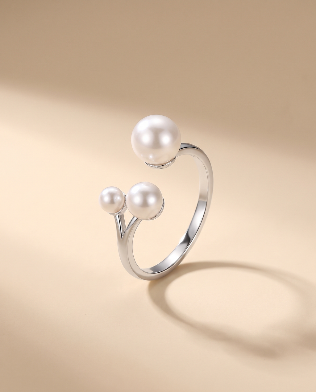 Anillo Perla Ajustable - MALLIENA