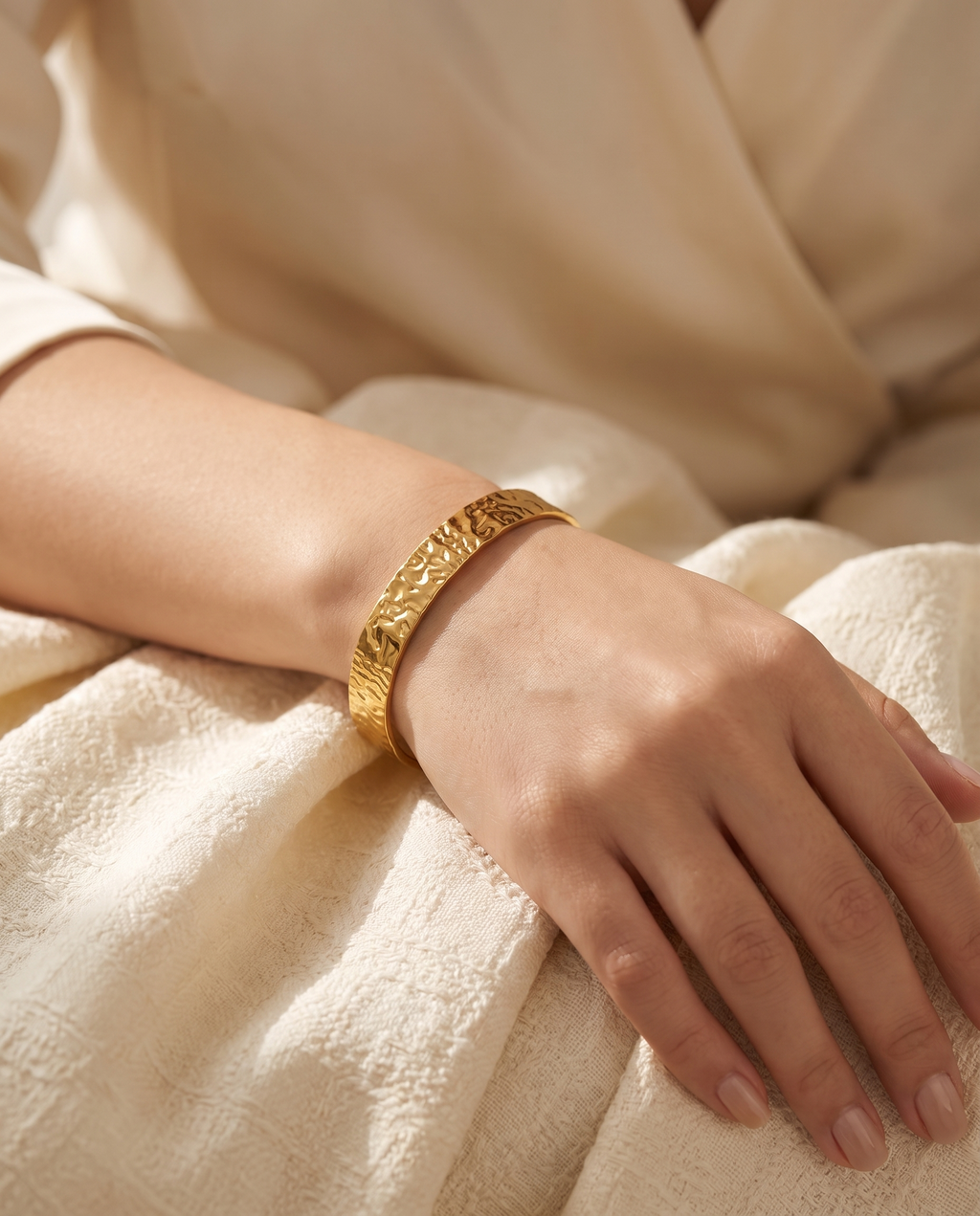 Brazalete Ondas Grabado - MALLIENA